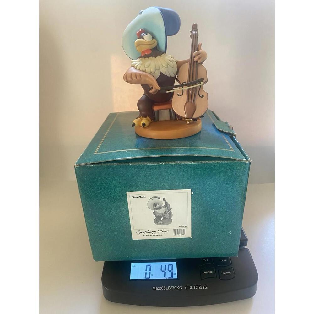 WDCC Disney Symphony Hour "Bravo Bravissimo" Clara Cluck Figure w/ Box - Picture 7 of 8